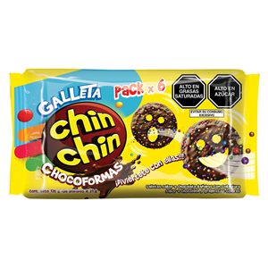 Galleta Chin Chin Chocoformas Sixpack