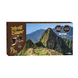 Chocolate Montblanc Bitter 73% de Cacao 280g