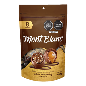 Bombones de Chocolate MONTBLANC Surtido  8un