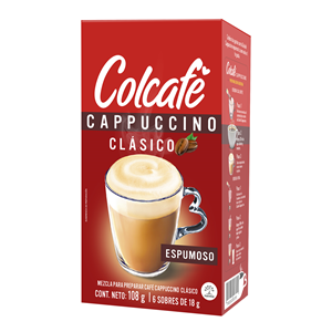 Colcafé cappuccino clásico 18g