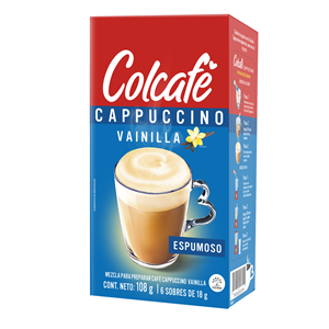 Colcafé cappuccino vainilla 18g