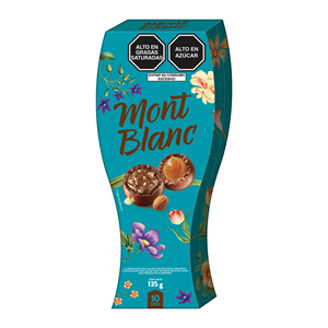 Bombones de Chocolate MONTBLANC Surtido 10un