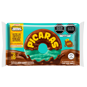 Galleta Pícaras Menta Sixpack