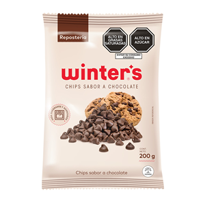 Chips sabor a chocolate Winter's 200g